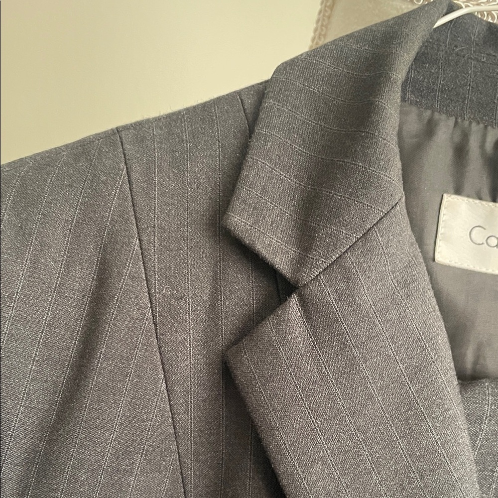 Calvin Klein Women's Charcoal Suit - Picture 4 of 6